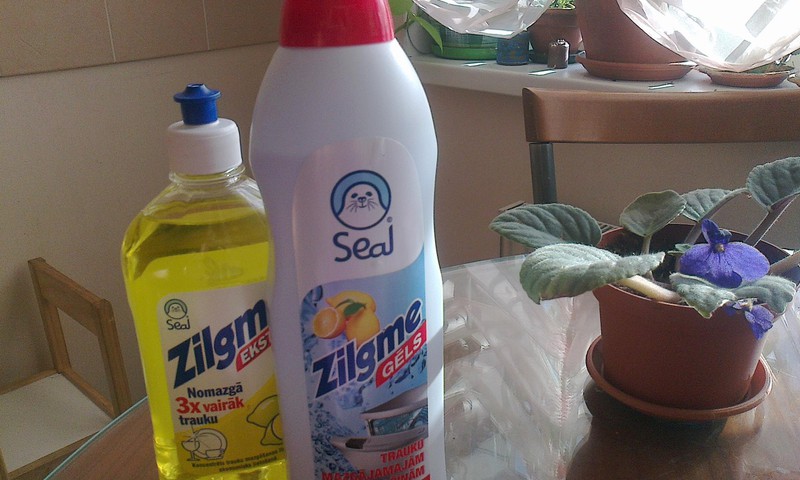 Проверено на себе - средства для мытья посуды производства Spodrība