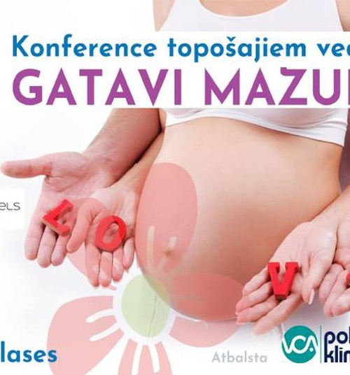 22 мая в Юрмале состоится конференция для будущих родителей "Готовы к малышу!"