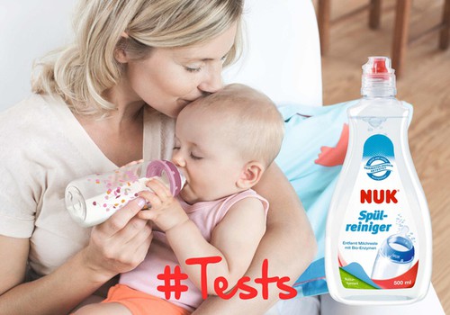 Тестирование продуктов: очищающее средство для бутылочек NUK