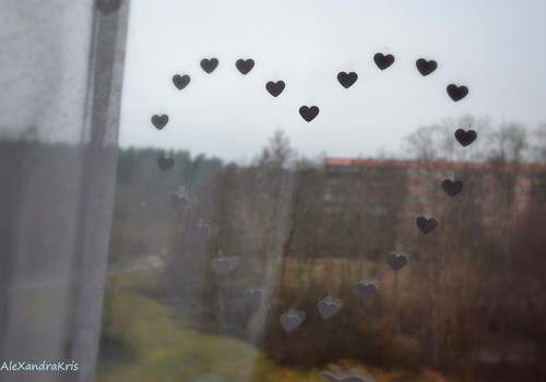 МАСТЕР-КЛАСС: украшаем окно на День Св.Валентина