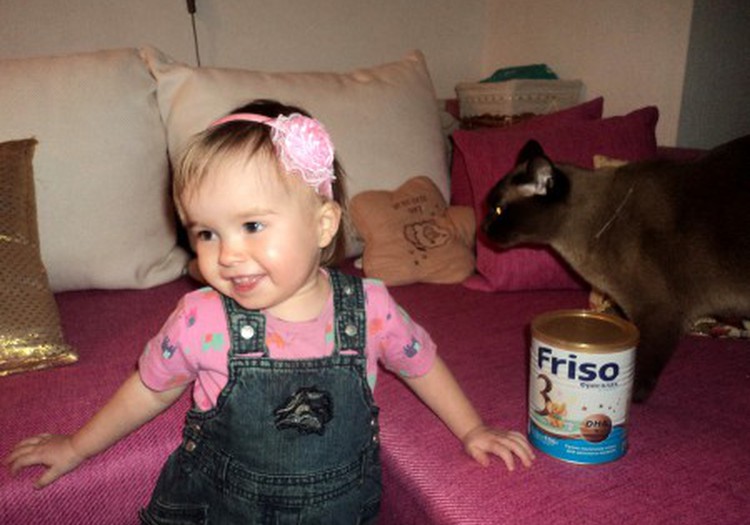 Отчет о том, как Патриция попробовала молочную смесь Friso Gold 3
