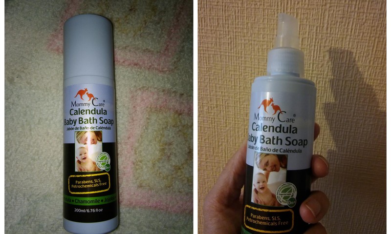 Мы попробовали жидкое мыло для ванны с календулой Mommy Care