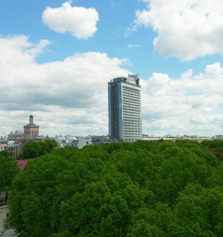 Еще одна панорамная площадка Риги