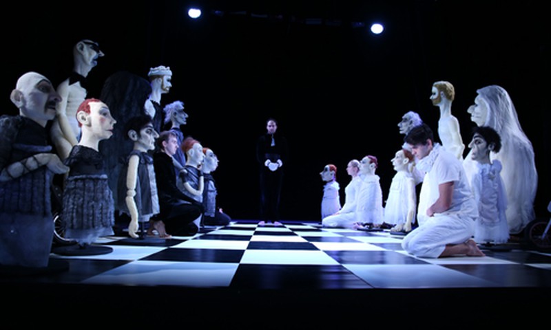 Спектакль “Zelta zirgs “ в Рижском Кукольном театре