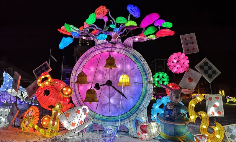 Зимние бродилки: фестиваль больших китайских фонарей «В стране чудес»  в Сигулде