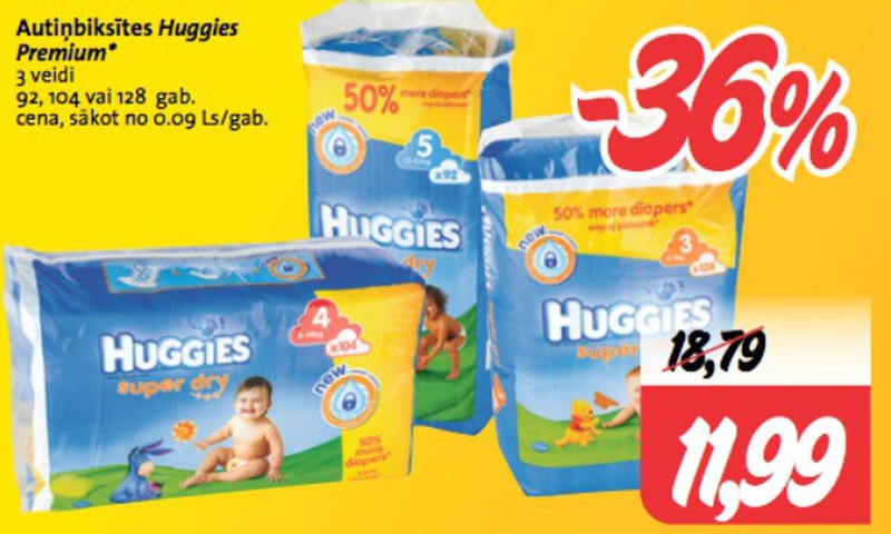 Рассказал об акции Huggies? Получай подарок!