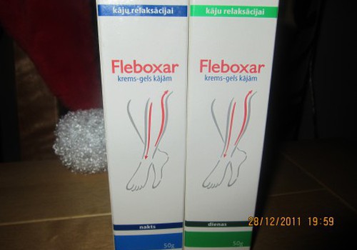 Моё знакомство с кремами Fleboxar