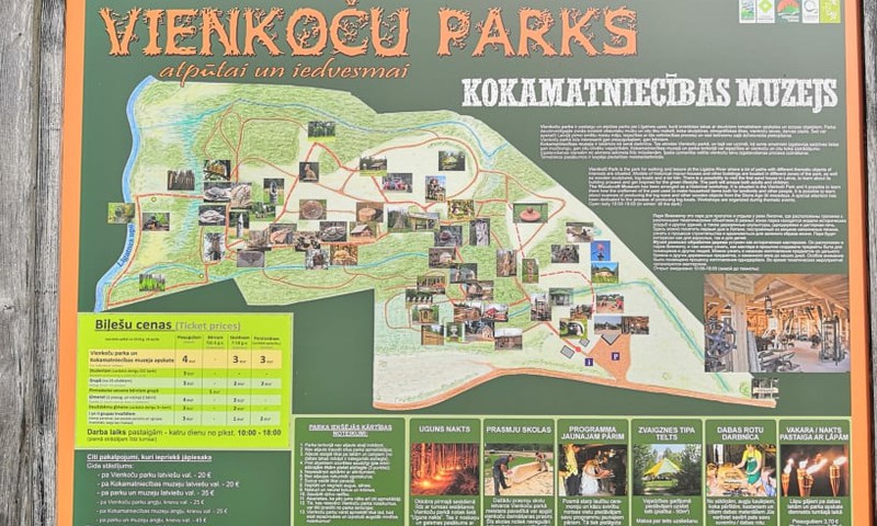 Единение человека и природы -  парк «Виенкочи»