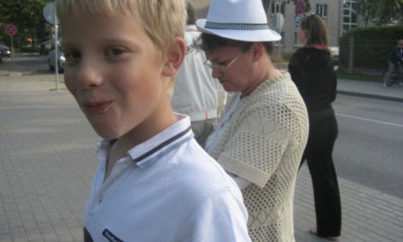 Поздравляю сынулю с 10-летием!