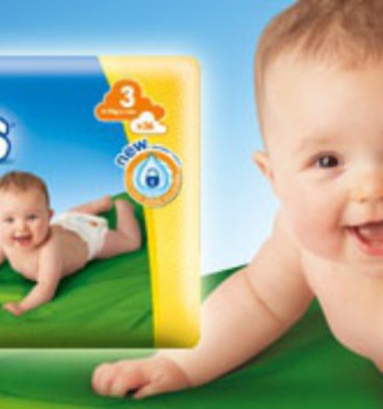 AKЦИЯ на подгузники Huggies® Super Dry в магазинах Super Netto