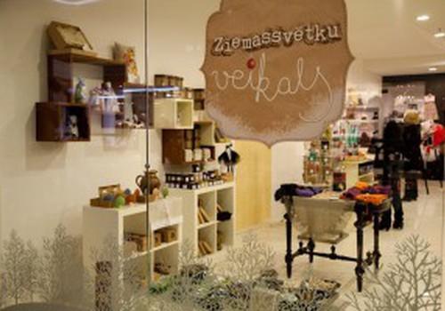 В т/ц Galleria Riga открылся рождественский магазин