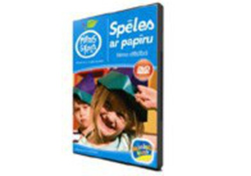 DVD "Игры с бумагой" для дошкольников