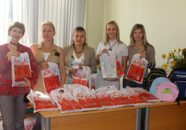 Мамин клуб в Резекне принял участие в благотворительной акции «Поможем Вместе»! 