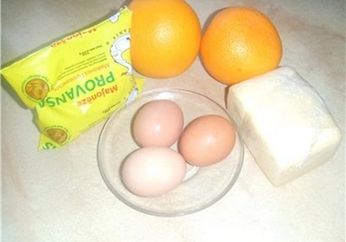 Как из апельсина, сыра и яиц сделать солнце