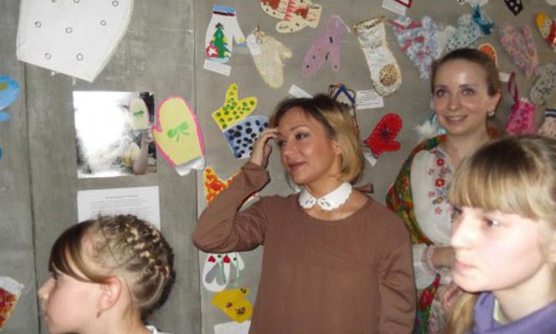 Татьяна Буланова сыграла в сказке "Варежка" 