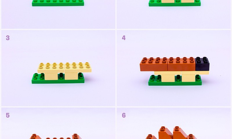 Как из LEGO® DUPLO® сделать ёжика?