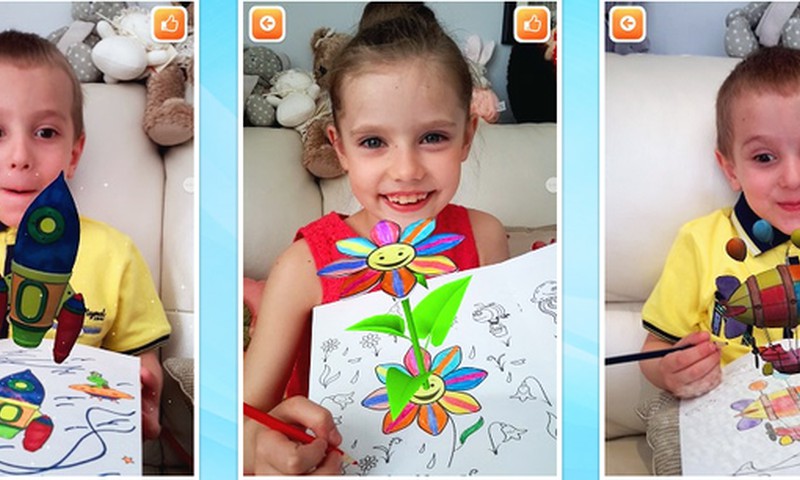 Завершаем КОНКУРС НА FACEBOOK от Devar kids Latvija и вручаем раскраски 3D
