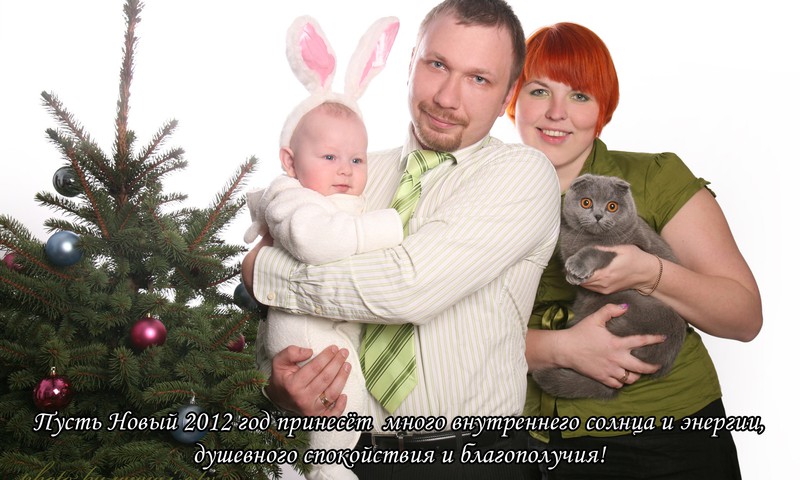 Новогоднее настроение нашей семьи