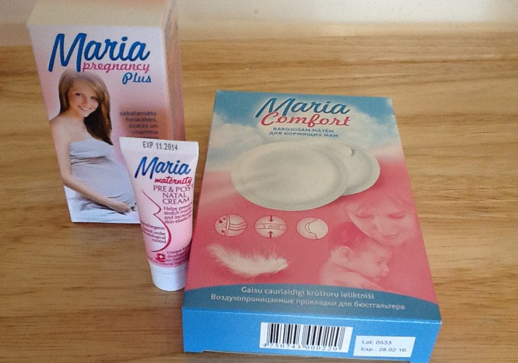 Приходи на курсы по подготовке к родам и получи комплект Maria!