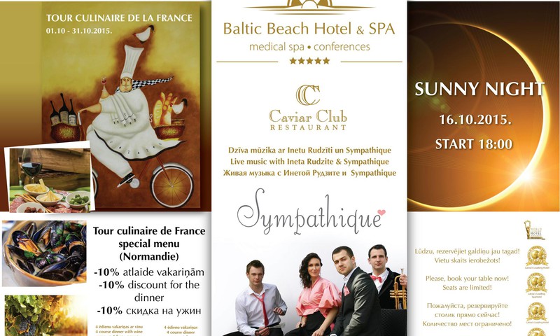 16 октября в Baltic Beach Hotel & SPA пройдёт уникальная ярмарка щедрости