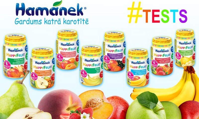 Приглашаем тестировать фруктовые пюре Hamanék ® - лакомство в каждой ложечке!
