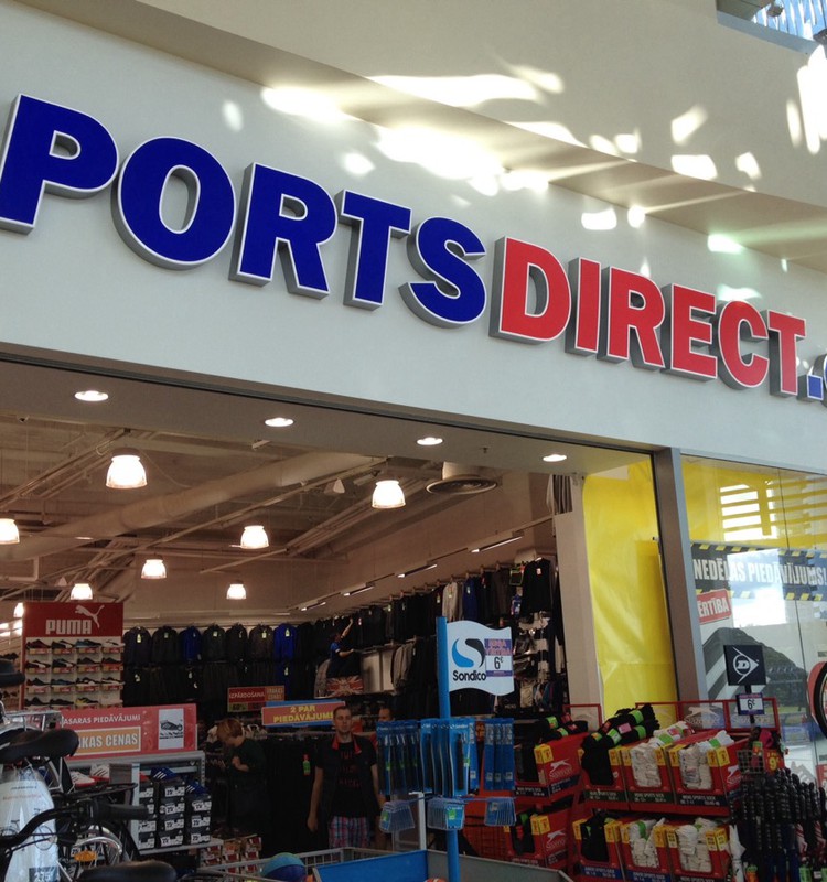 В Риге открылся "Sports Direct"