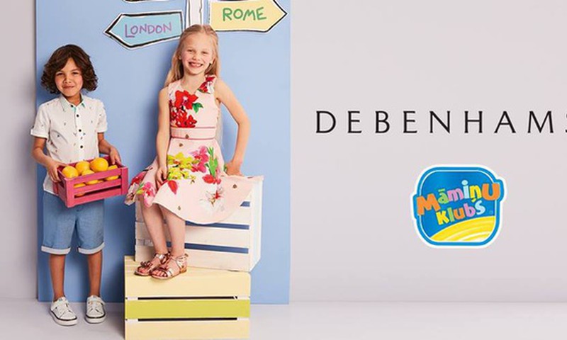 Создавай гардероб своего ребёнка вместе с Debenhams и Мамин Клуб!