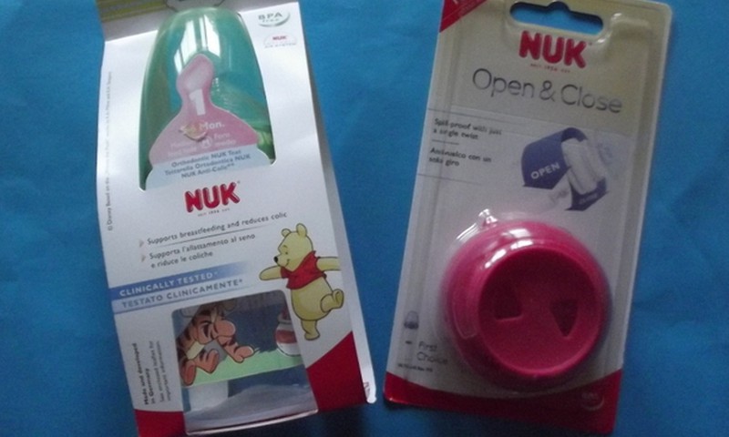 Идеальный комплект: бутылочка NUK First Choice и система Open&Close!
