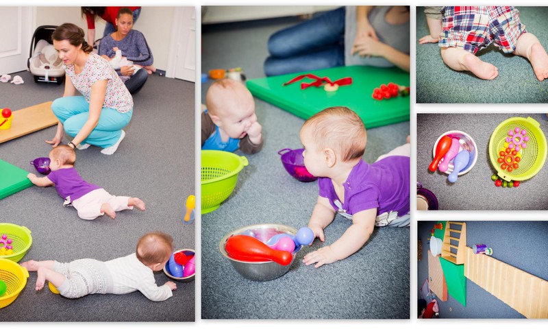 Развивающие игры с физиотерапевтом Яной Даудиша для детей 7-8 месяцев