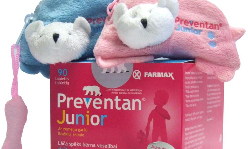 Расскажи, как укрепляешь ребёнку здоровье и выиграй Preventan Junior + кошелёчек-игрушку