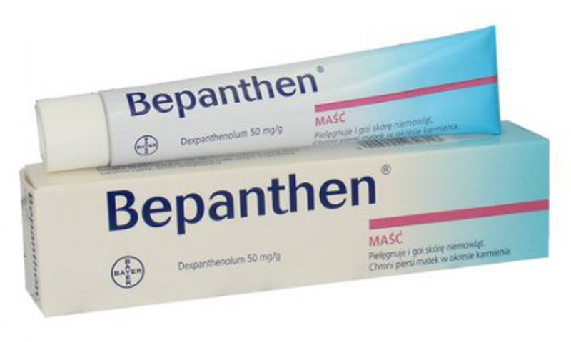 В нашей аптечке Bepanthen средство №1