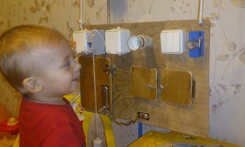 Развивающая панель для сына