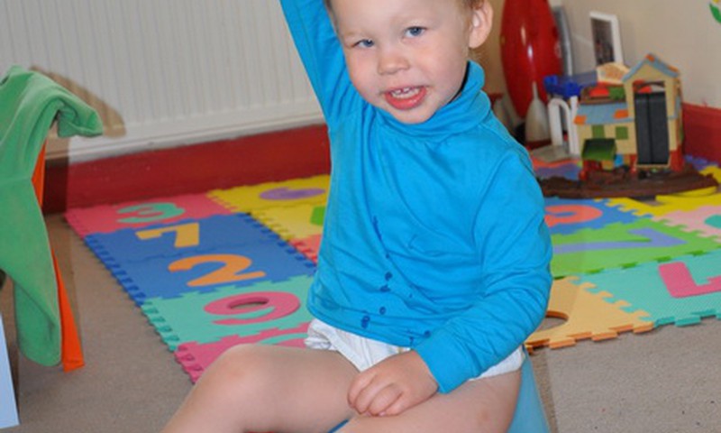 Новый горшок помог - Егора взрослый парень!