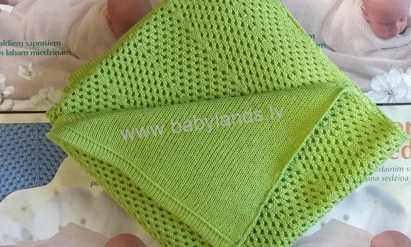 Одеяльце для новорожденного: сделано с теплом
