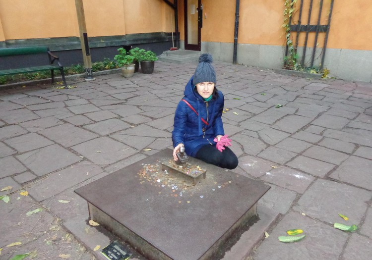Самый маленький памятник в Европе