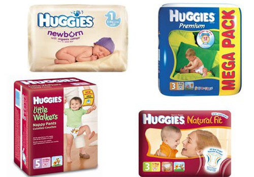 Подгузники Huggies на целый месяц получает...