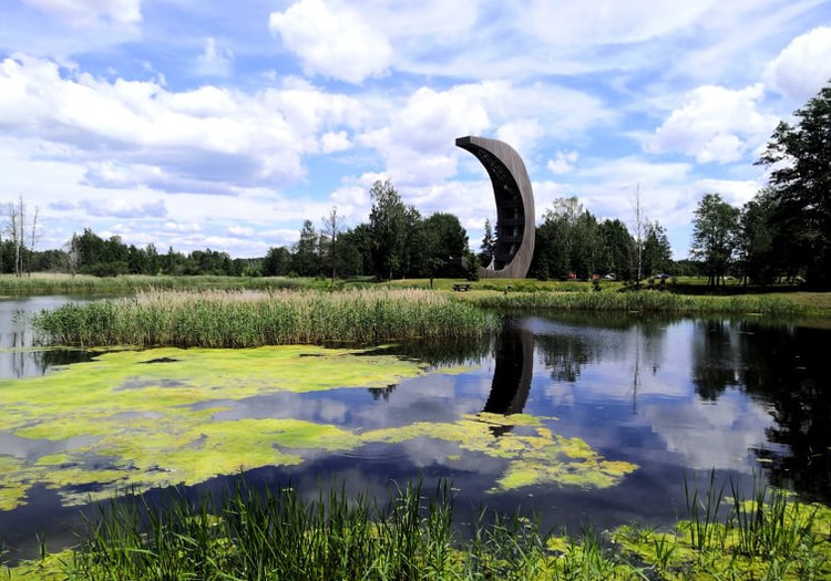 Гостеприимная Литва: смотровая вышка на озере Киркилай