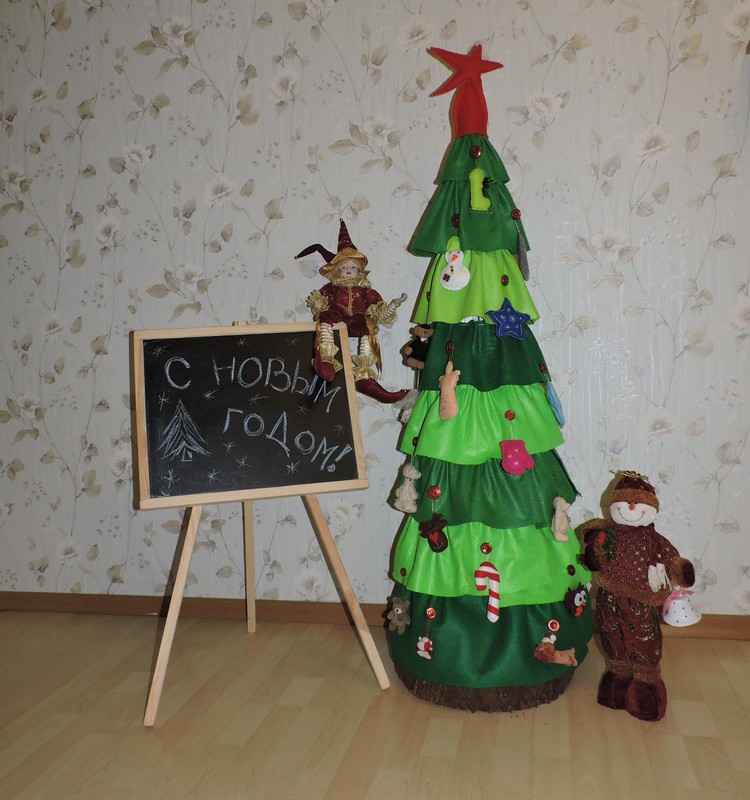 Флисовая елочка от Крошечкиных... и еще пара идей