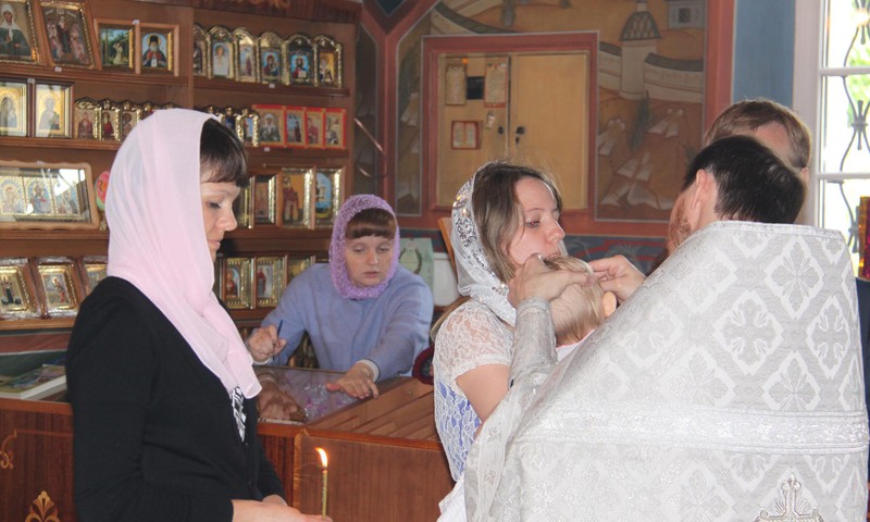 Достижение нашего лета: крещение Амелии в Москве