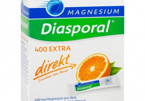 Отзыв: Diasparol magnesium 400 extra. Магний для улучшения самочувствия