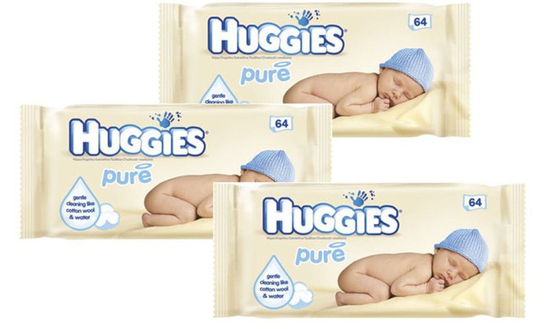 В магазинах Maxima акция на салфетки Huggies®
