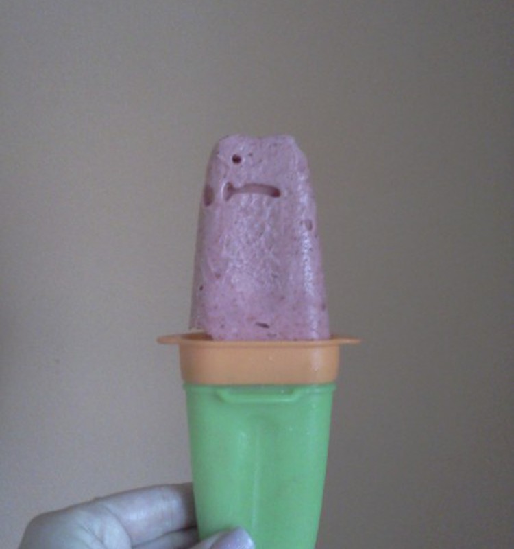 Клубнично-банановое мороженое