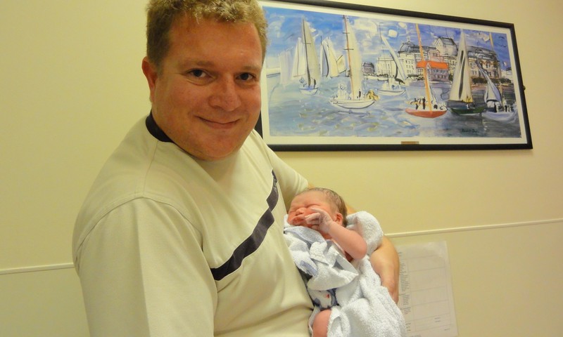 ФОТО ИЗ РОДДОМА: Рождение Артема в госпитале St Mary's в Лондоне