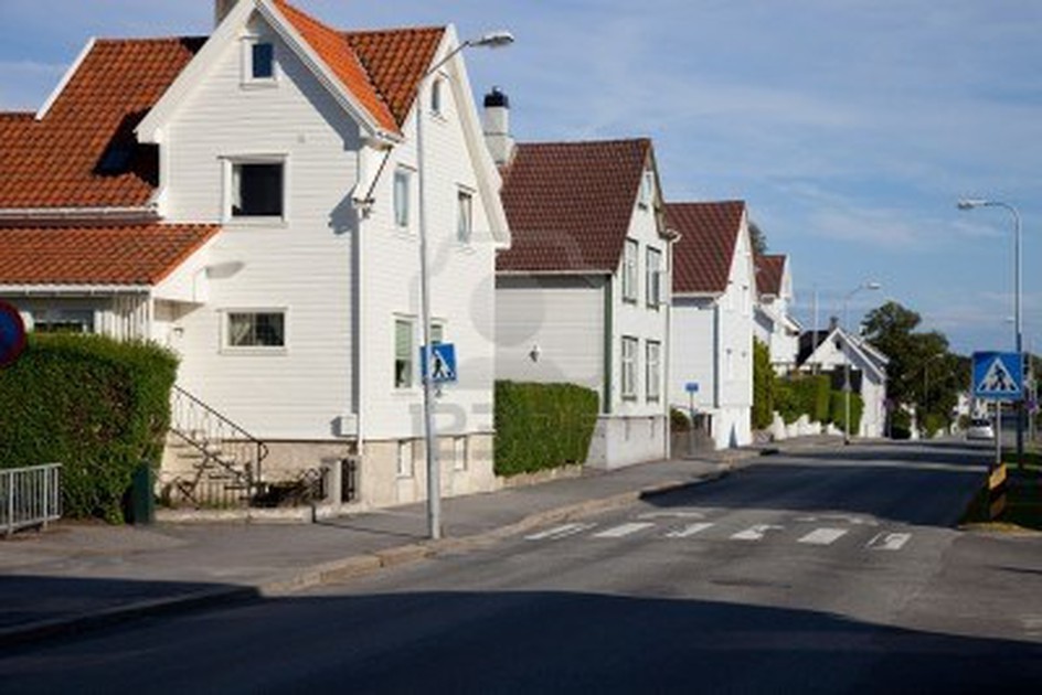 Почему в Норвегии дома красят исключительно глиной и известью?