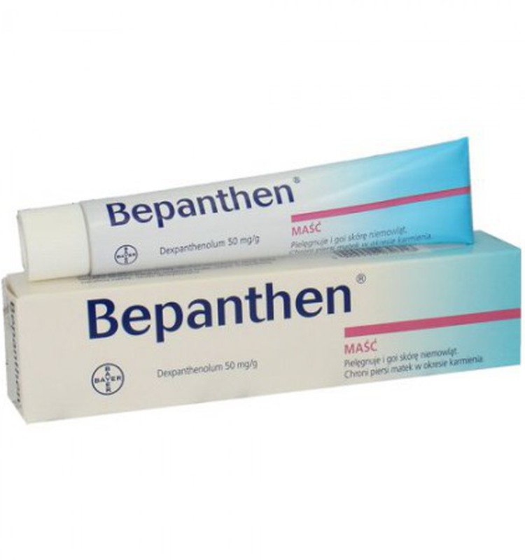 В нашей аптечке Bepanthen средство №1