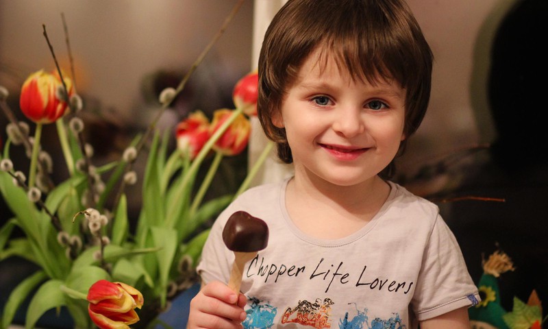 Шоколадное сердечко от невесты