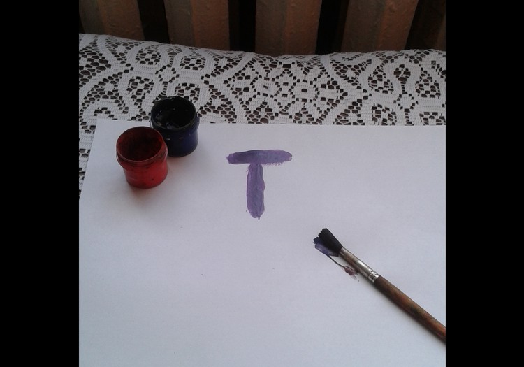 красный + синий = фиолетовый 