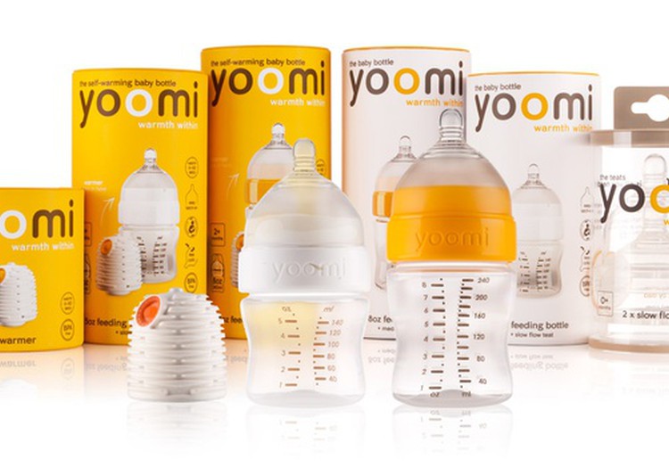 НОВИНКА: Самонагревающиеся бутылочки yoomi теперь и в Латвии