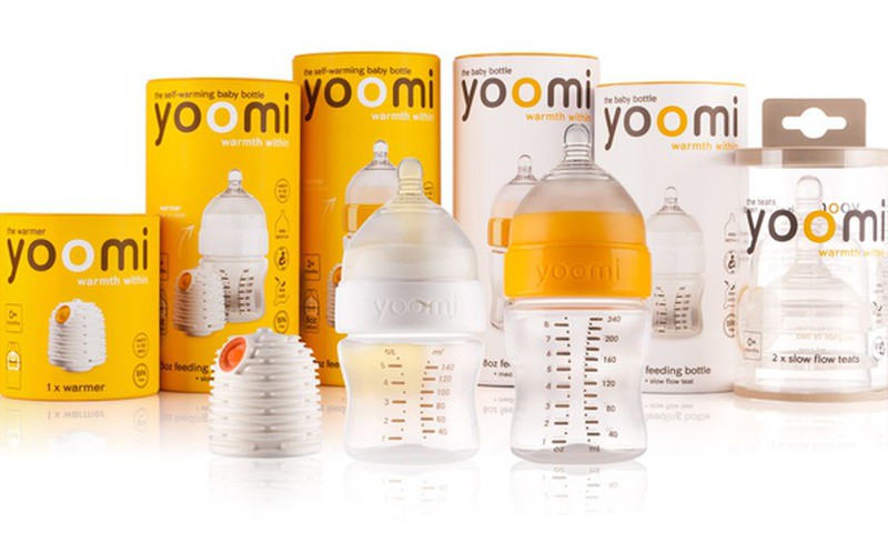 НОВИНКА: Самонагревающиеся бутылочки yoomi теперь и в Латвии
