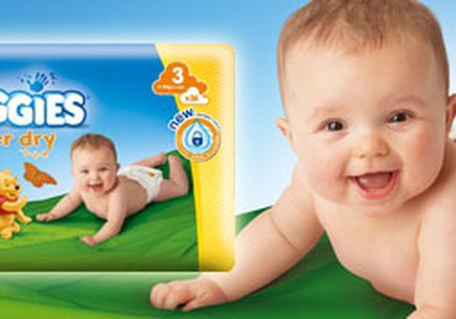 Новые Huggies® Super Dry - защита до 12 часов